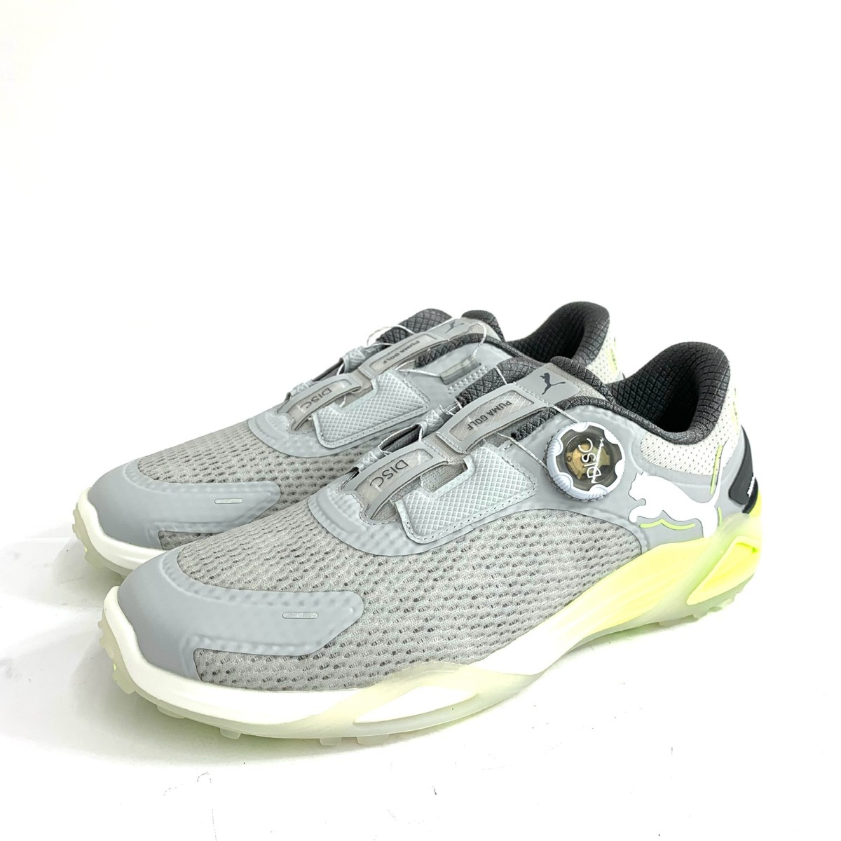 PUMA ピューマ ゴルフシューズ/シャドウキャットニトロディスク 未当て嵌める品 書きあらわす大きさ:27.5糎  310219-01   薄墨色 メンズ【中古】