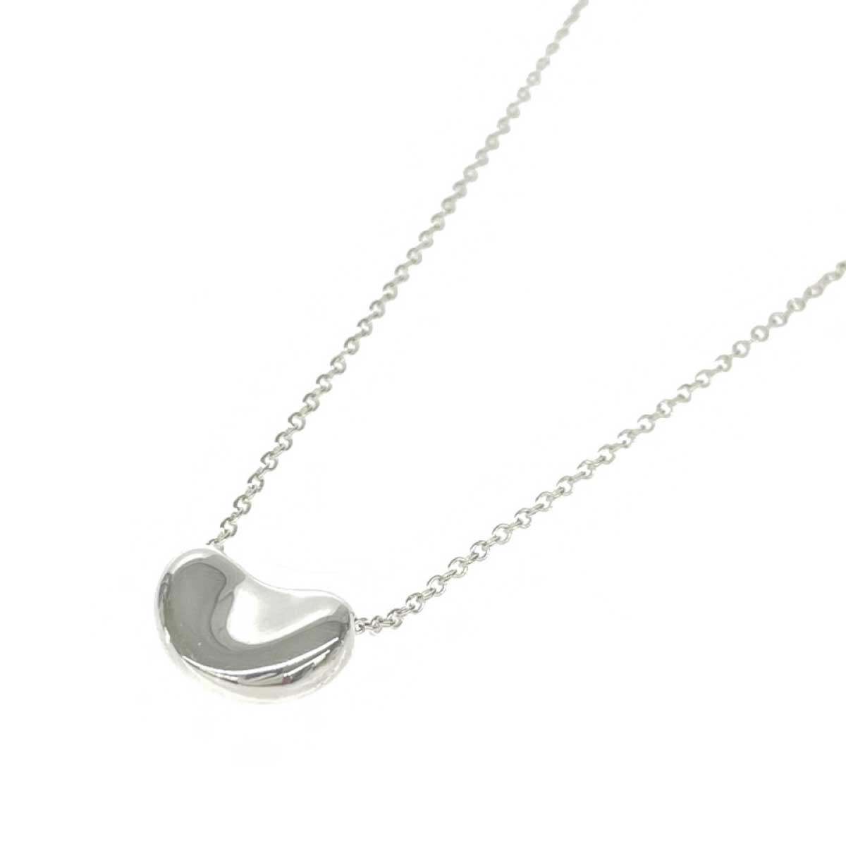 TIFFANY\u0026Co. ティファニー 食用豆/SV首飾り 好ましい  925    しろがね色色合い レディース【中古】