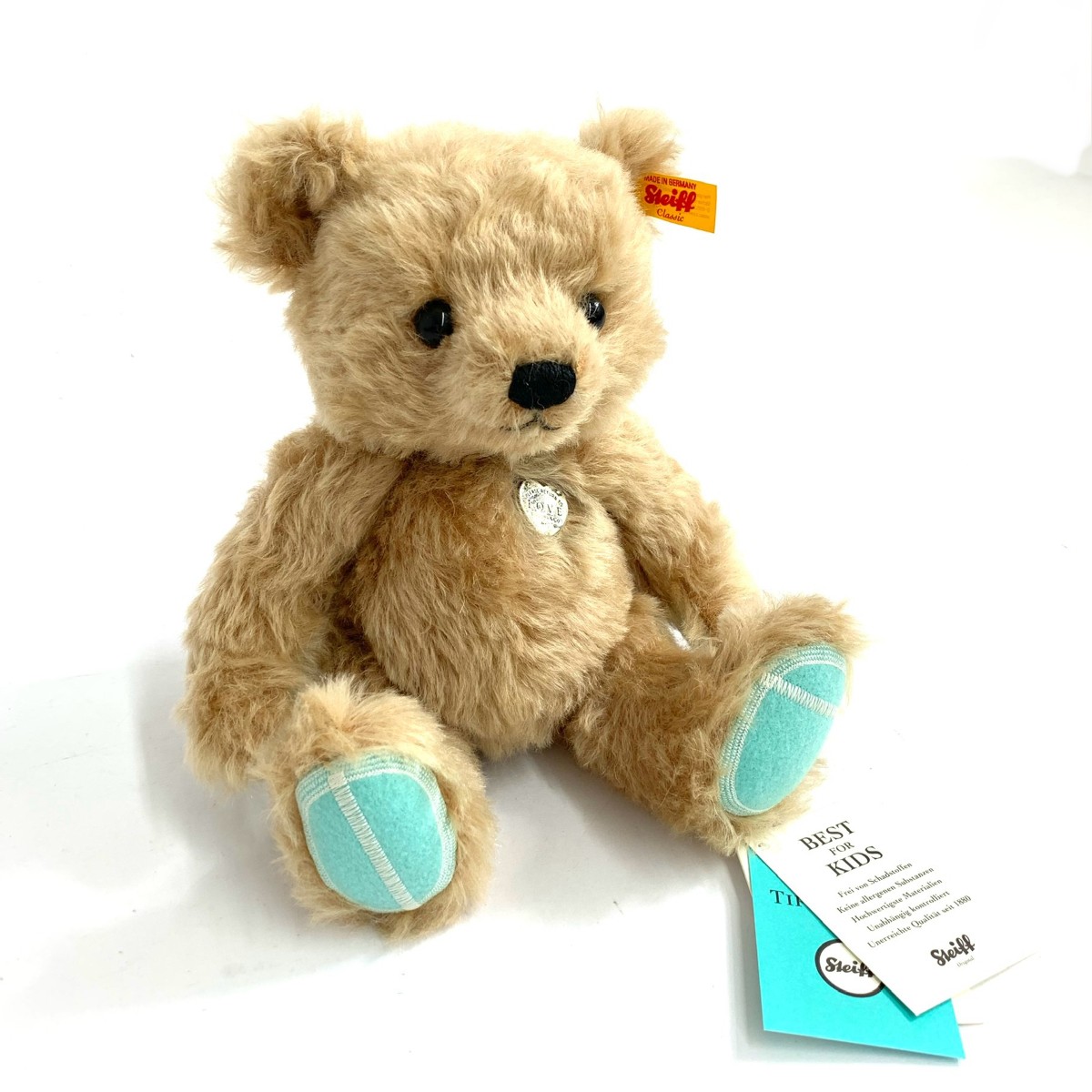TIFFANY\u0026Co. ティファニー 優しいこと古典派音楽 テディベア/シュタイフコラボ 新品負けず劣らず  リターントゥラブ 683275   ベージュ 【中古】
