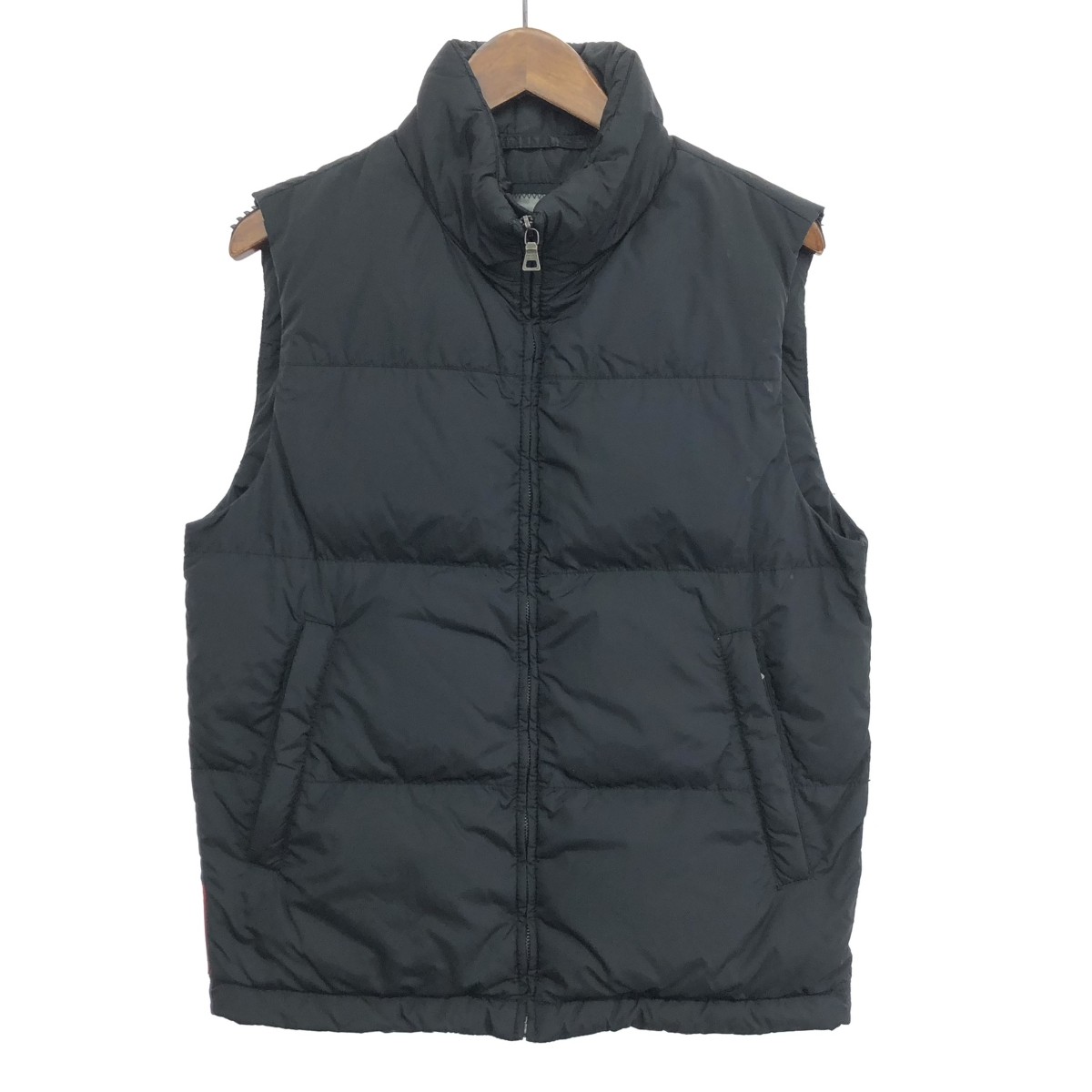 PRADA SPORTS プラダスポーツ ダウンベスト サイズ:46 ナイロン ブラック メンズ【中古】｜リサイクル ティファナ
