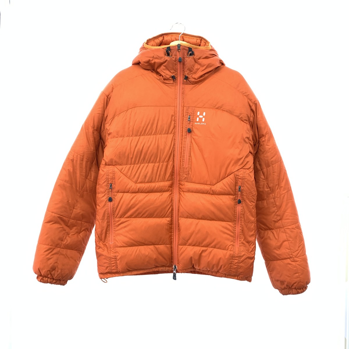 HAGLOFS ホグロフス ダウンジャケット サイズ:S 1139002 オレンジ メンズ【中古】|リサイクル ティファナ