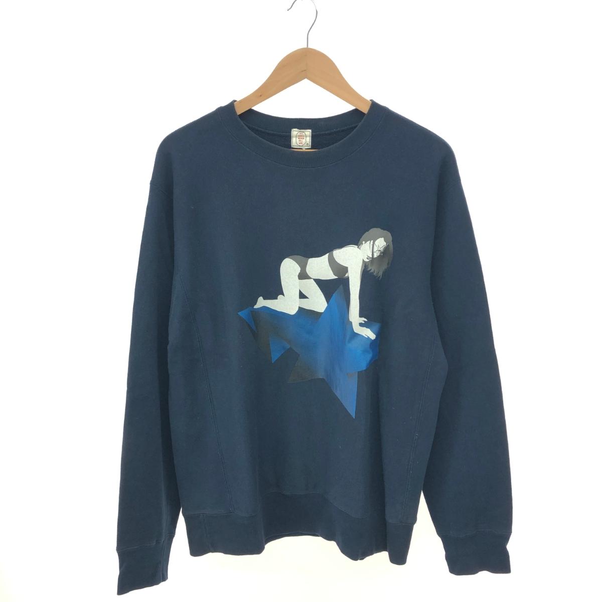 A BATHING APE アベイシングエイプ スウェット サイズ:M 90s/トレーナー/ ネイビー メンズ【中古】｜リサイクル ティファナ