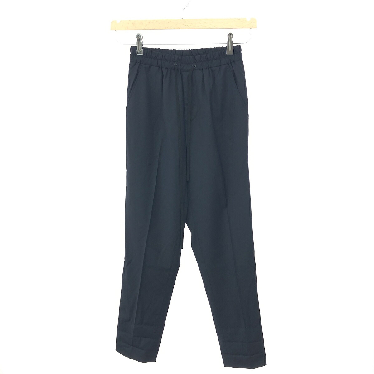 3.1 Phillip Lim 3.1フィリップリム イージースラックスパンツ 小さいサイズ:XS ウエストゴム ネイビー レディース【中古】｜リサイクル ティファナ
