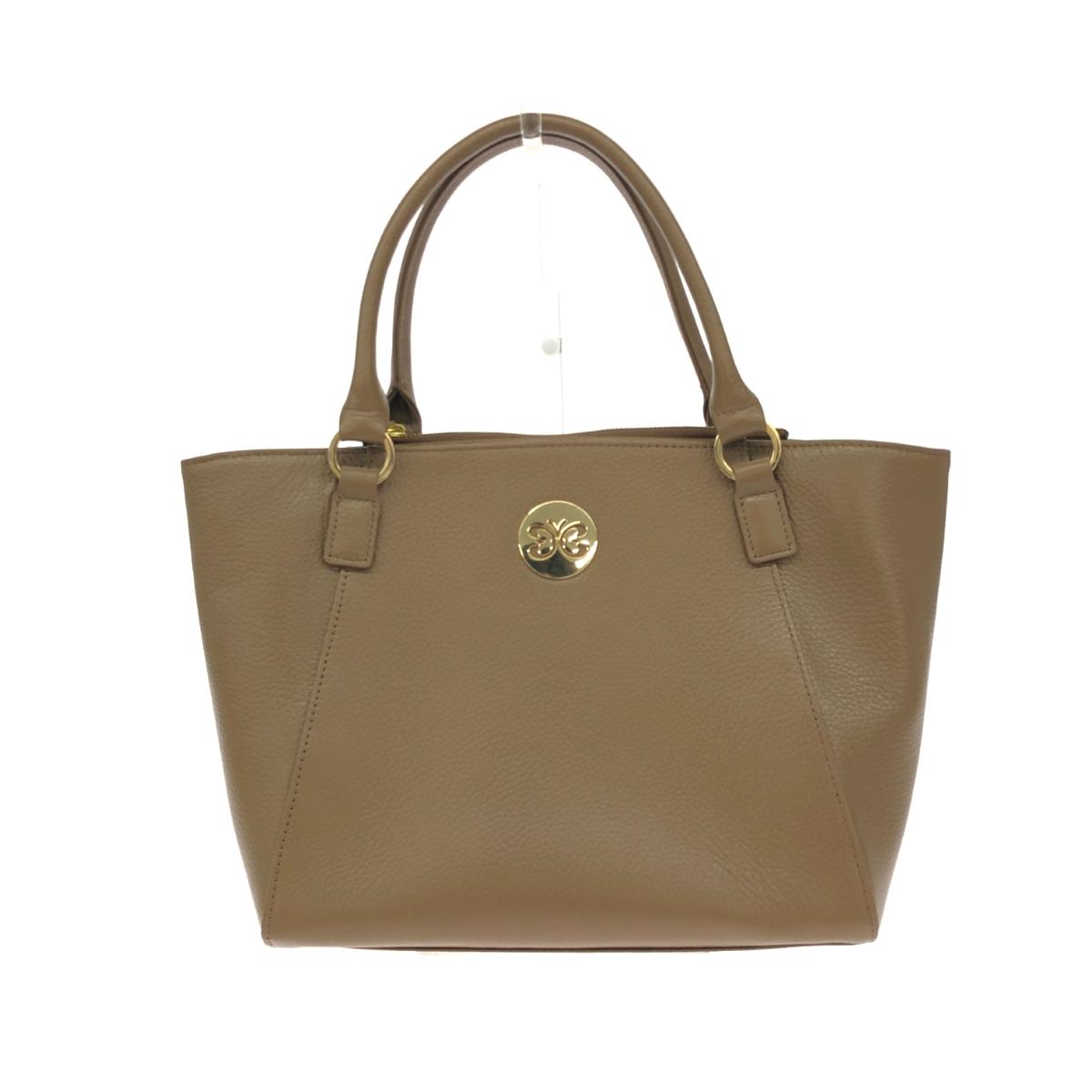 HANAE MORI ハナエモリ トートバッグ 良好 レザー ベージュ レディース【中古】｜リサイクル ティファナ