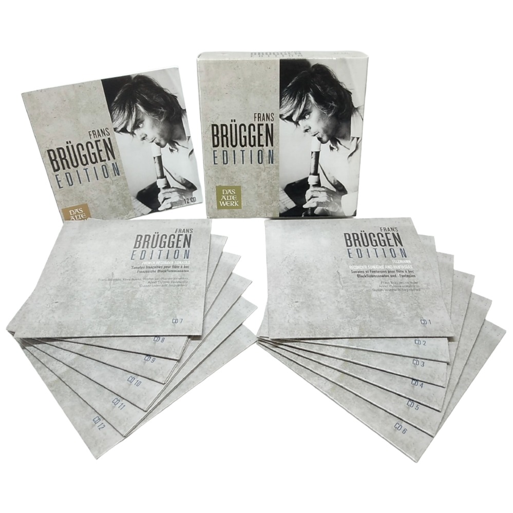 【中古品】Das Alte Werk フランス・ブリュッヘン・エディション CD12枚組　送料無料 【輸入盤】 【クラシック】 【リコーダー】【Frans Bruggen Edition】 【フランス・ブリュッヘン】