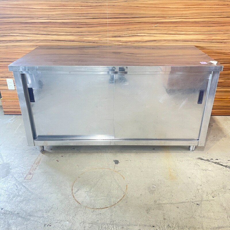 タニコー ステンレス 作業台 W750×D450×H800mm 業務用 調理台 楽天市場】【中古】タニコー業務用 ステンレス 調理台 W150 D60