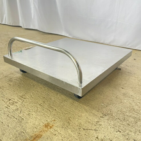【中古】 炊飯手押し車 民族大移動手押し車 幅450×奥ふかさ450×高95粍 (No.8954) お役目用 勝手もと装置