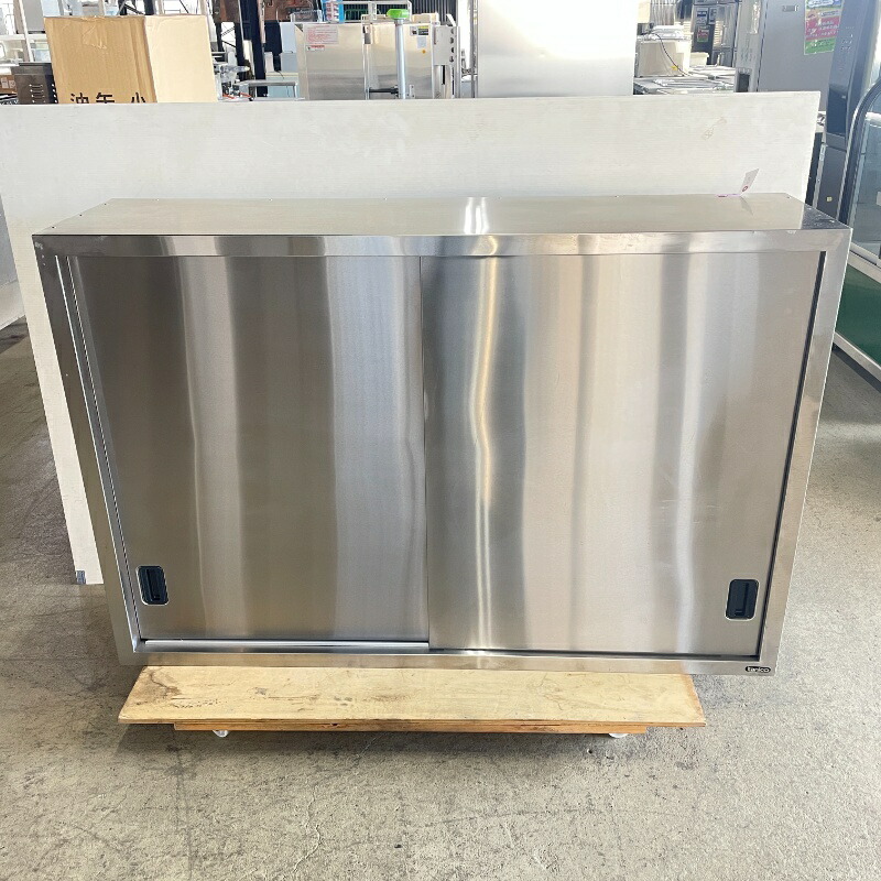 ステンレス 吊り戸棚 食器棚 業務用 W120×D35×H60cm N0195 吊戸棚 - 厨房市場オンライン｜業務用中古厨房機器のリサイクル