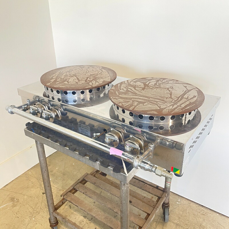 北海道･九州･沖縄･離島等追加送料有【中古】 クレープコンロ IGA 都市ガス 幅900&times;奥行450&times;高200mm (No.a011) 業務用 厨房機器｜厨房用品専門店 リサイクルヒット