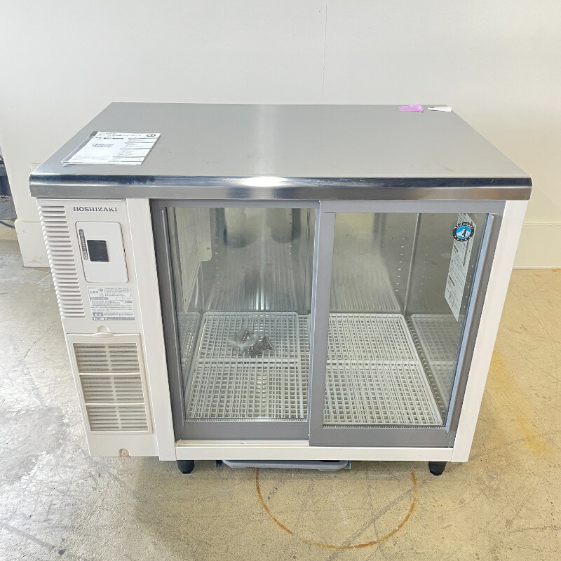 北海道･九州･沖縄･離島等加えること貨物輸送有【中古】 ホシザキ 一覧表形冷蔵陳列箱 RTS-90SND 2024年製 単相100V 幅900×奥ふかさ600×高800粍 (No.a062) 御役目用 御厨子所計器
