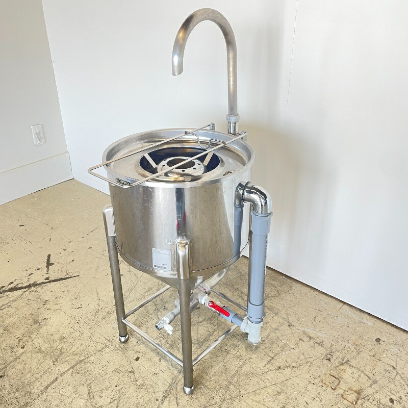 北海道･九州･沖縄･離島等加えること貨物輸送有【中古】 水圧洗米器 タニコー TRW-28 2022年製 幅475×奥ふかさ590×高800粍 (No.a124) 御役目用 御厨子所計器
