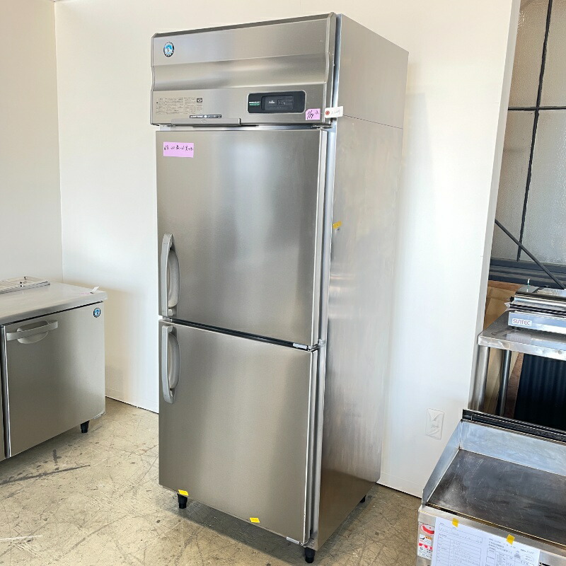 貨物輸送別途要積もり書き【中古】 ホシザキ 縦型凍結器 HF-75AT-1 2021年製 単相100V 幅750×奥ふかさ650×高1910粍 (No.a249) お役目用 勝手もと装置