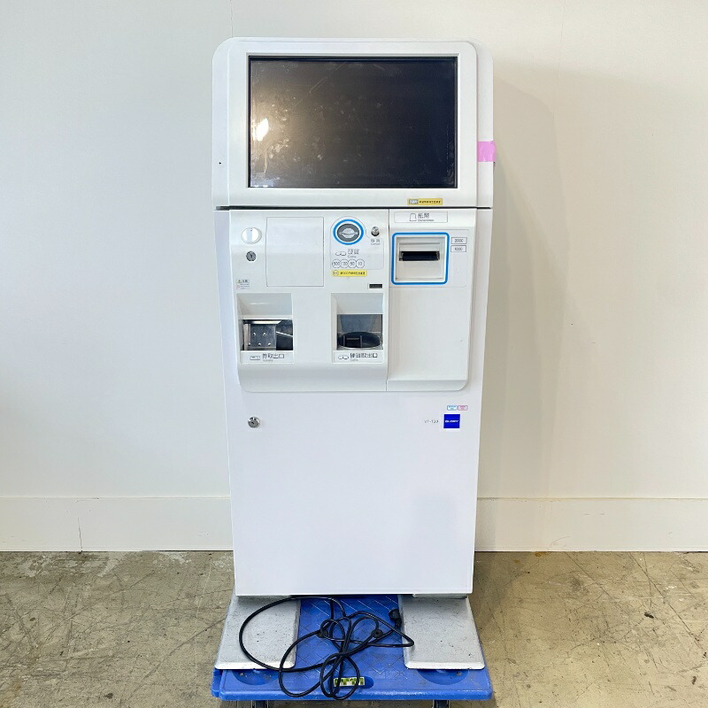 北海道･九州･沖縄･離島等加えること貨物輸送有【中古】 タッチパネル式自動小銃券売機 グローリー VT-T20V-S 2020年製 幅650×奥ふかさ370×高1450粍 (No.a383) 御役目用 御厨子所計器