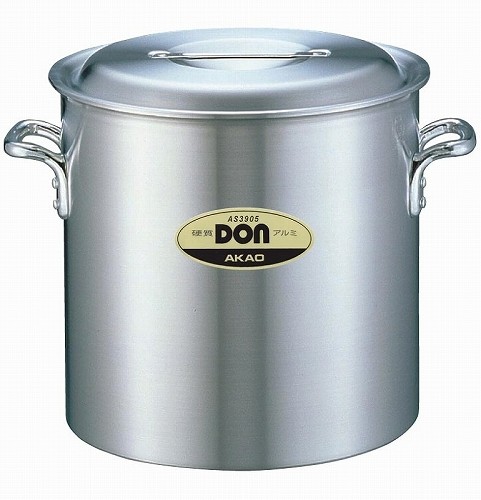 楽天市場】【お取り寄せ】アカオアルミ DON 寸胴鍋 30cm（約21リットル