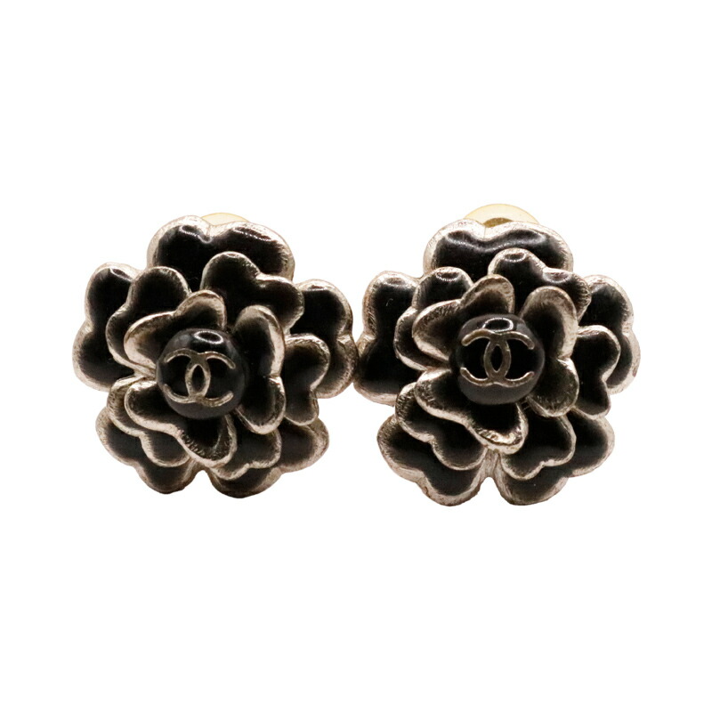【中古】シャネル カメリア イヤリング ココマーク フラワー レディース 03C アクセサリー CHANEL|薔薇雑貨のヒーリングローズ&RE