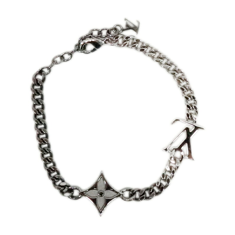 【中古】美品 LOUIS VUITTON / ルイヴィトン インスティンクト ブレスレット レディース メンズ アクセサリー｜薔薇雑貨のヒーリングローズ＆RE
