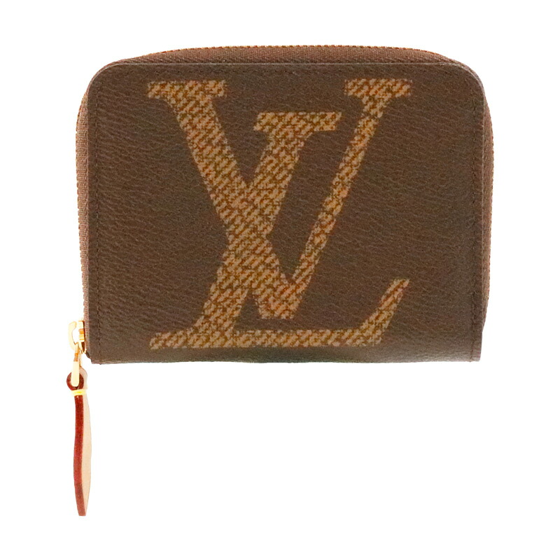 【中古】ルイヴィトン LOUIS VUITTON ジッピー 硬貨がま口 M67690 モノグラム・巨大な生物 御釣り入れ フランス共和国製