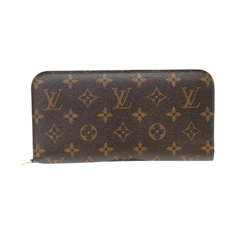 【中古】ルイヴィトン LOUIS VUITTON ポルトフォイユ アンソリット 長紙入れ モノグラム M66568 レディース メンズ