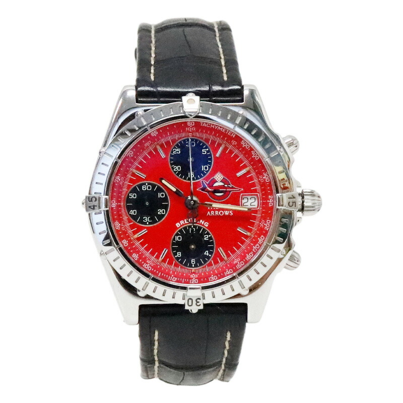 【中古】ブライトリング BREITLING クロノマット レッドアローズ リミテッドエディション 世界限定 1965本 13050.1 自動巻き メンズ 腕時計 オーバーホール済|薔薇雑貨のヒーリングローズ&RE