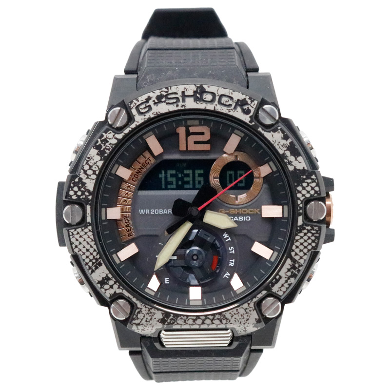 【中古】 カシオ 腕時計 CASIO G-SHOCK WILDLIFE PROMISING LOVE THE SEA AND THE EARTH 2020モデル GST-B300WLP-1AJR タフソーラー デジアナ メンズ 耐衝撃構造