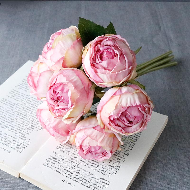 楽天市場】アーティフィシャルフラワー ローズブーケ（7束） 【薔薇