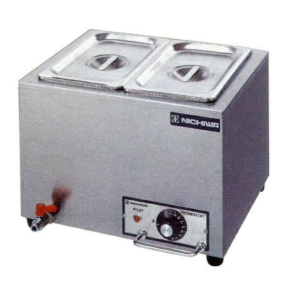 楽天市場】【新品】電気卓上ウォーマー(湯煎式) ホテルパン1/3×3個