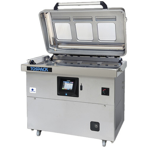 【新品】受注生産 TOSEI / トーセイ トスパック 据置型 真空包装機 据置型 V-930DC - ［シール有効寸法］奥シール：725mm/左右シール：420mm×2 - 仕様：タッチパネルタイプ・ナノイーX発生装置搭載・PSE適合品