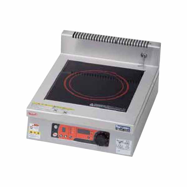 【新品・安心２年保証】IHクリーンコンロ 標準プレート(高機能1口) 幅450×奥行600×高さ170(mm) MIHX-05D マルゼン