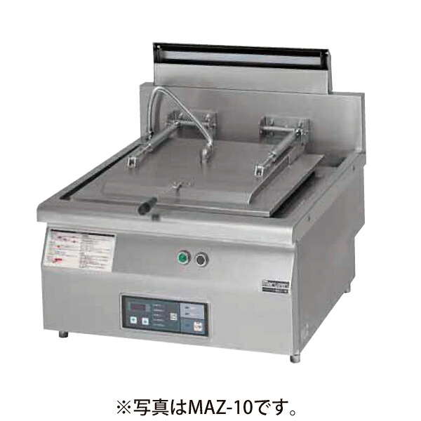 【新品・安心２年保証】ガス自動餃子焼器 幅650&times;奥行750&times;高さ350&times;バック150(mm) MAZ-10(S) マルゼン｜業務用厨房機器のリサイクルマート