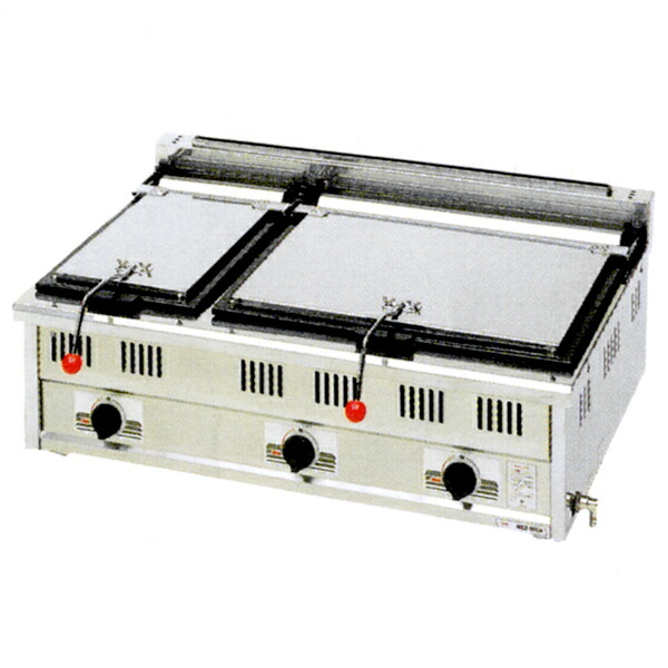 楽天市場】マルゼン ガス自動餃子焼器 MAZ-4B 都市ガス・LPガス