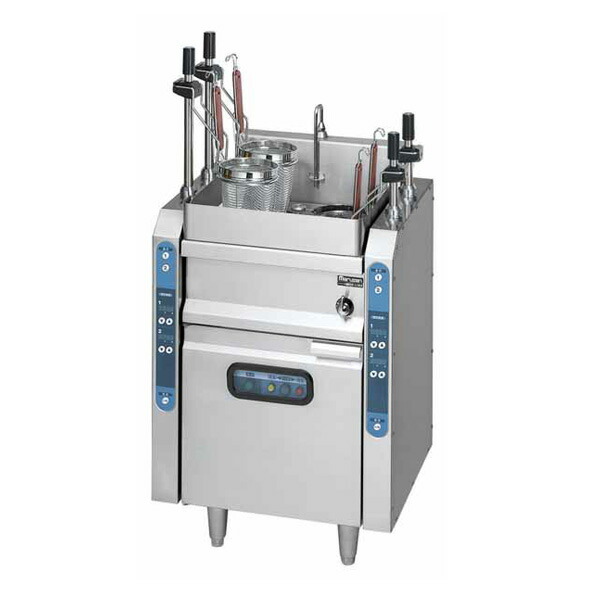 楽天市場】【新品・安心2年保証】ガス式自動ゆで麺機[ゆでカゴ3つ] 幅