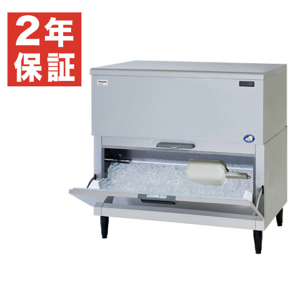 【新品・安心２年保証】キューブアイス 製氷機 SIM-AS240WTS-B4 スタックオン タイプ (スモールサイズ) パナソニック 業務用 - 製氷能力（1日あたり）: 240kg / 幅1087&times;奥行741&times;高さ1080 mm |関連: 旧 SIM-S241WTSB-B3｜業務用厨房機器のリサイクルマート