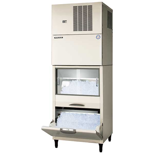 【新品・安心2年保証】製氷機 スタックオンスリムタイプ ハーフキューブアイス 空冷式 幅700×奥行700×高さ1850(mm) FIC-A240HS3SFT (旧型番 FIC-A240HS2SFT ) フクシマガリレイ (福島工業)|業務用厨房機器のリサイクルマート