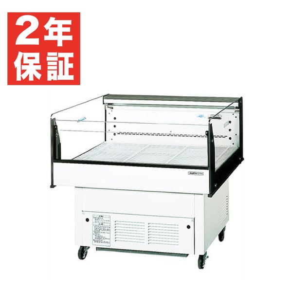 楽天市場】【新品】片面平型オープンショーケース 160リットル