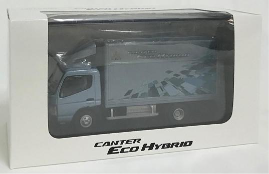 1/43三菱 Canter Eco Hybrid ミニカー Amazon | □ ディーラー三菱ふそうトラック・バス(株) 1/43