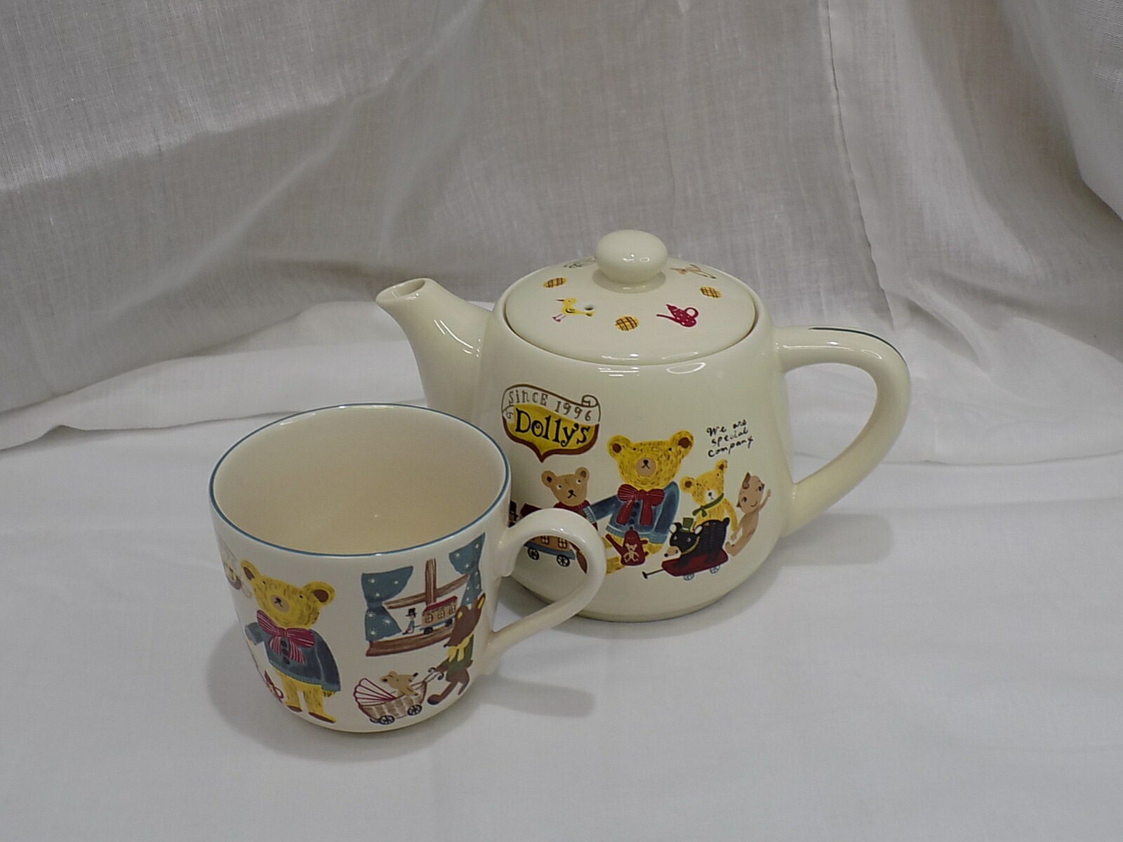 楽天市場】かわいいティーフォーツー ポット＆カップセット 赤ずきん