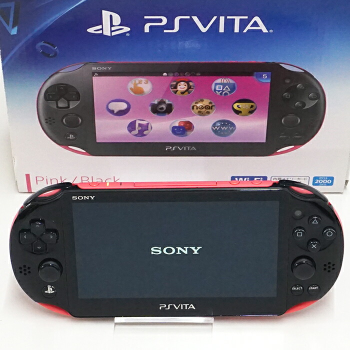 楽天市場】PSVita PlayStation Vita Wi‐Fiモデル クリスタル・ブラック