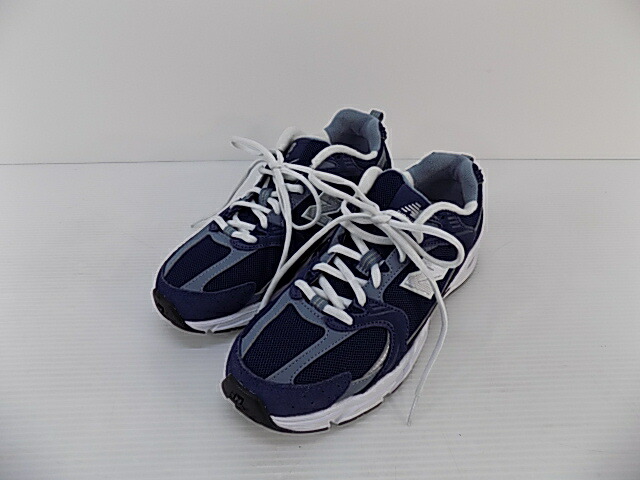 【中古】 NEW BALANCE MR530CA ニューバランス メンズ レディース スニーカー ローカット NAVY ネイビー サイズ24.5