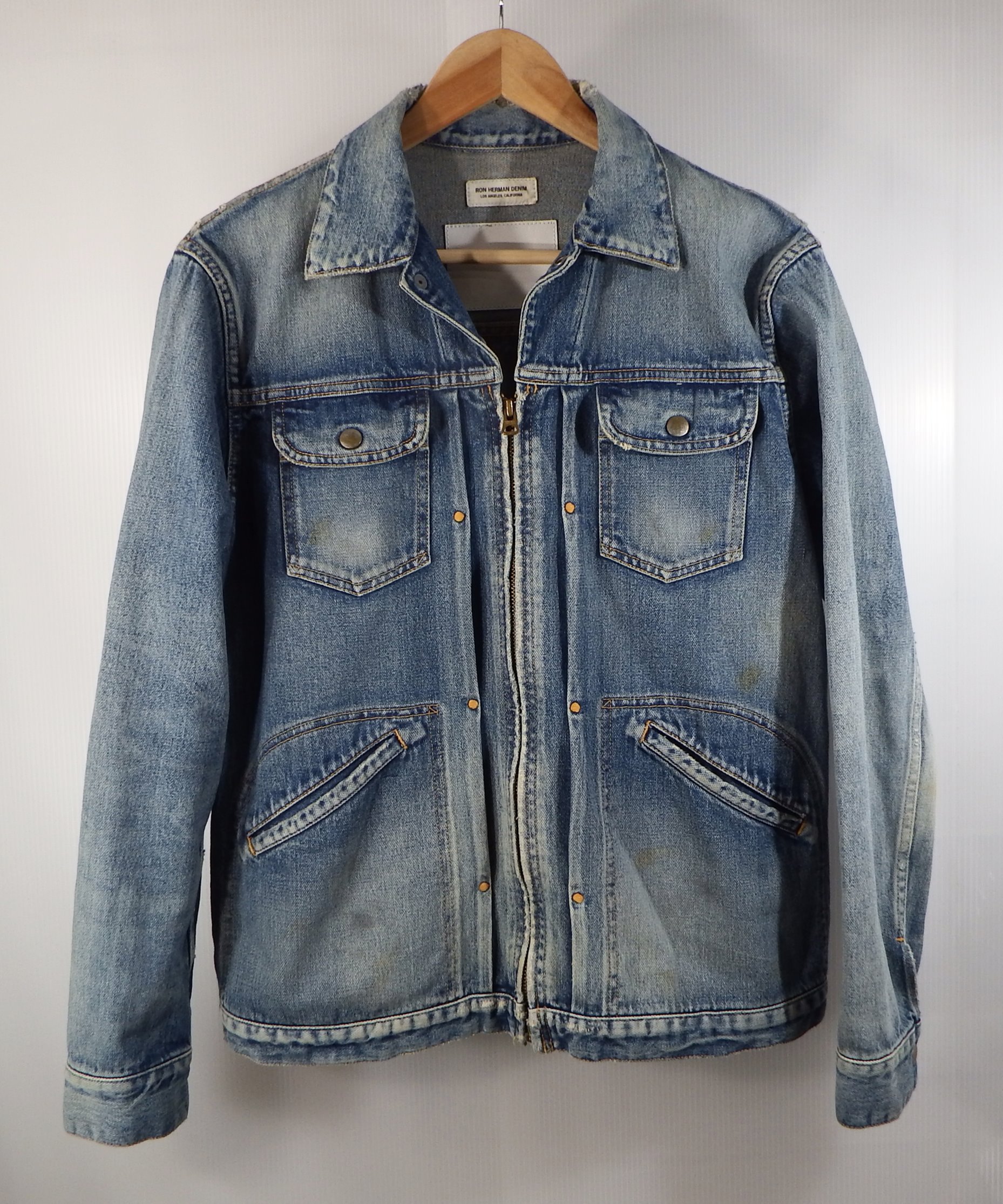 楽天市場】Ron Herman ロンハーマン ジャケット ヴィンテージ加工