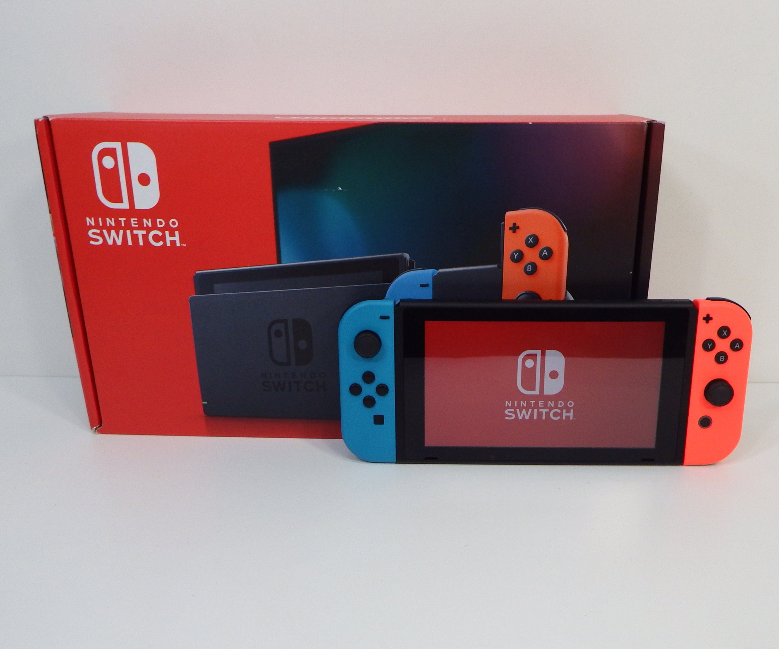 楽天市場】Nintendo 任天堂/ニンテンドースイッチ 後期型 ネオンブルー