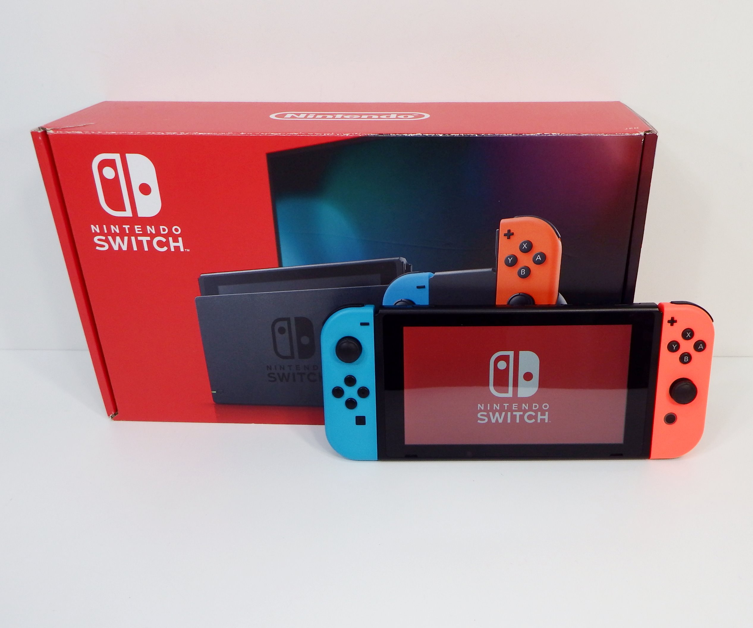 楽天市場】Nintendo 任天堂/ニンテンドースイッチ 後期型 ネオンブルー