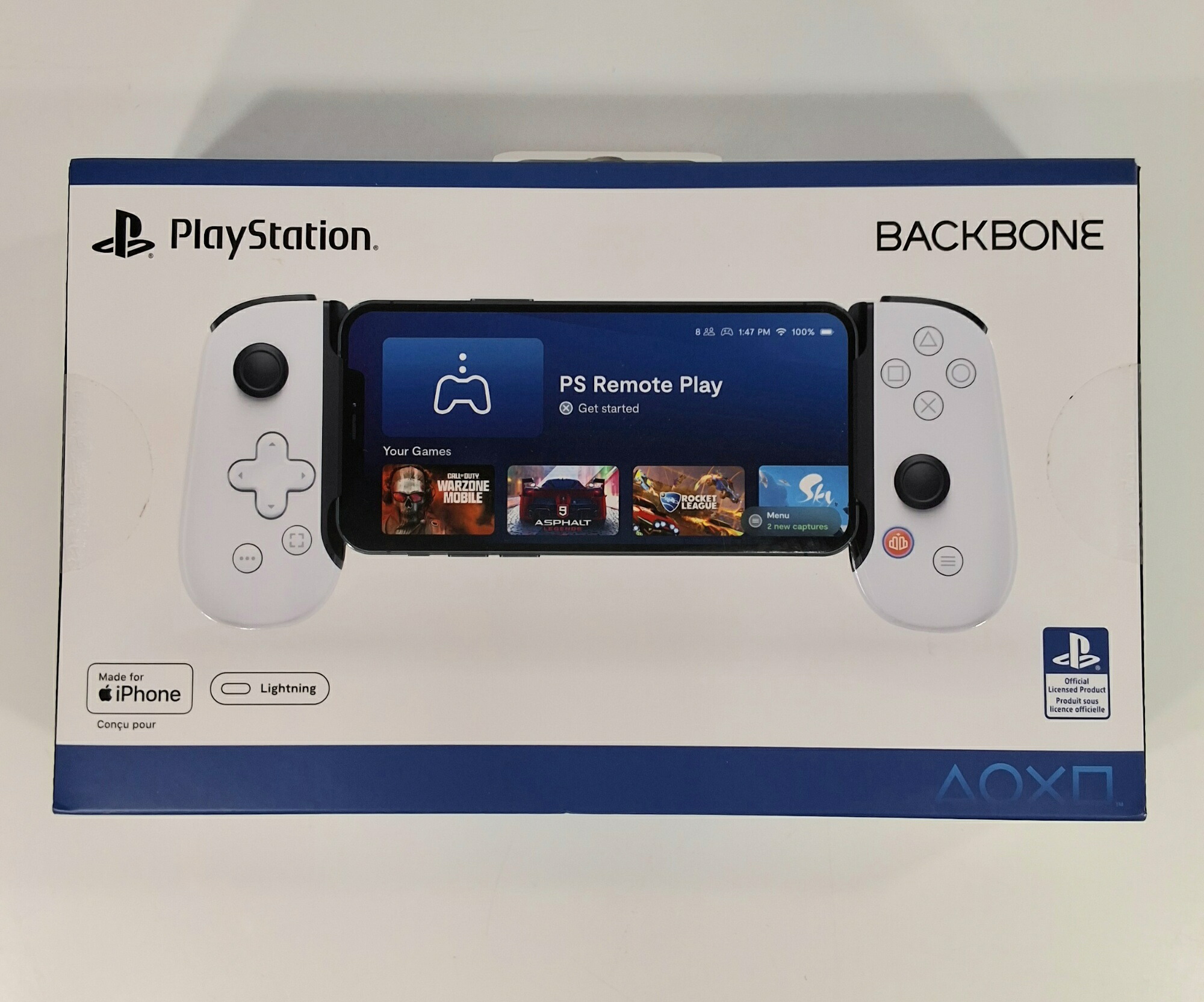 【中古】 未開封 PlayStation プレステ モバイルゲームコントローラー BB-02-W-S _※発送元:北海道_637|RECYCLESHOPあいうえお