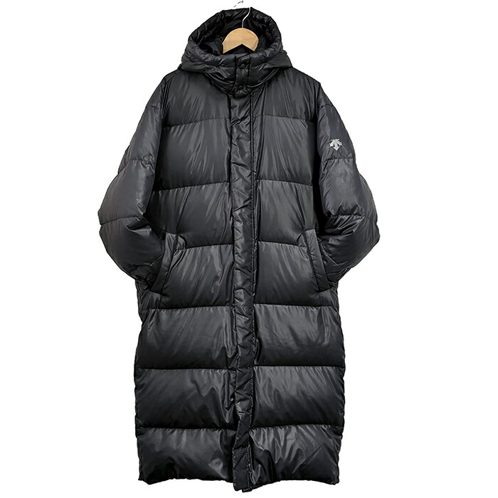 DESCENTE ダウン ベンチコート Lサイズ DAT-3372SL 楽天市場】【デサント】フード付 スーパーロングダウンコート DAT