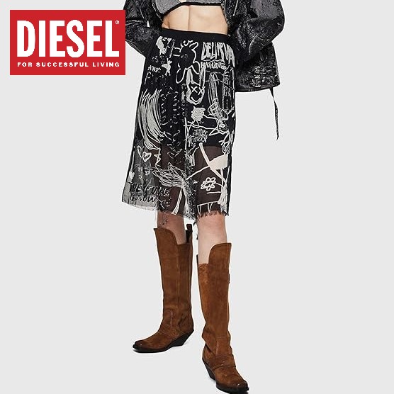 楽天市場】ディーゼル（DIESEL）レディース 訳あり ひざ丈