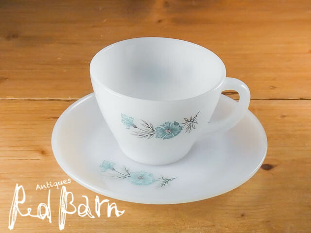 楽天市場】ファイヤーキング ピンクスワール カップ＆ソーサー