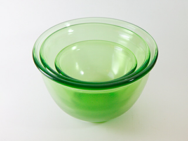 【商品合計税込3980円で送料無料】 ヘーゼルアトラス ミキシングボウルセット S L LL 【ベリーグッド】 プレーンウェア｜Antiques Red Barn