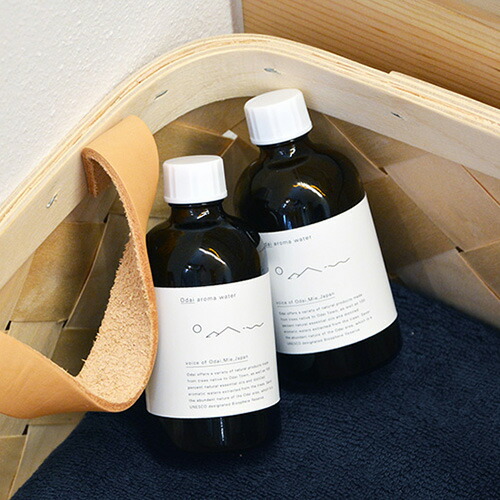 楽天市場 オオダイ アロマウォーター 芳香蒸留水 クロモジ アロマウォーター リネンウォーター 加湿器 空気清浄機 森 シンプル 天然 三重 大台 Odai Red Cabin