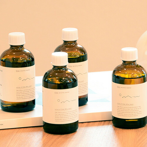 楽天市場 オオダイ アロマウォーター 芳香蒸留水 クロモジ アロマウォーター リネンウォーター 加湿器 空気清浄機 森 シンプル 天然 三重 大台 Odai Red Cabin