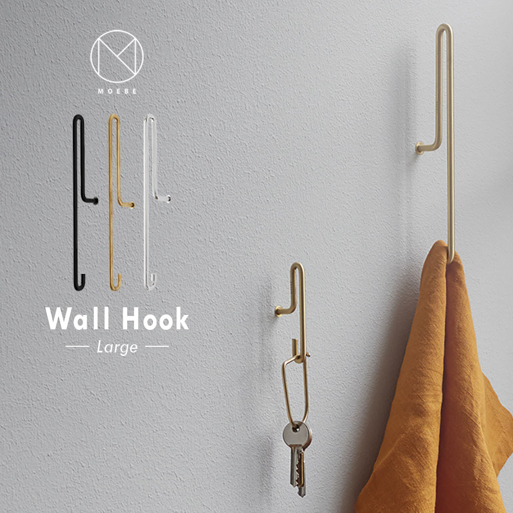 楽天市場】MOEBE ムーベ WALL HOOK Small 2個セット ( むーべ