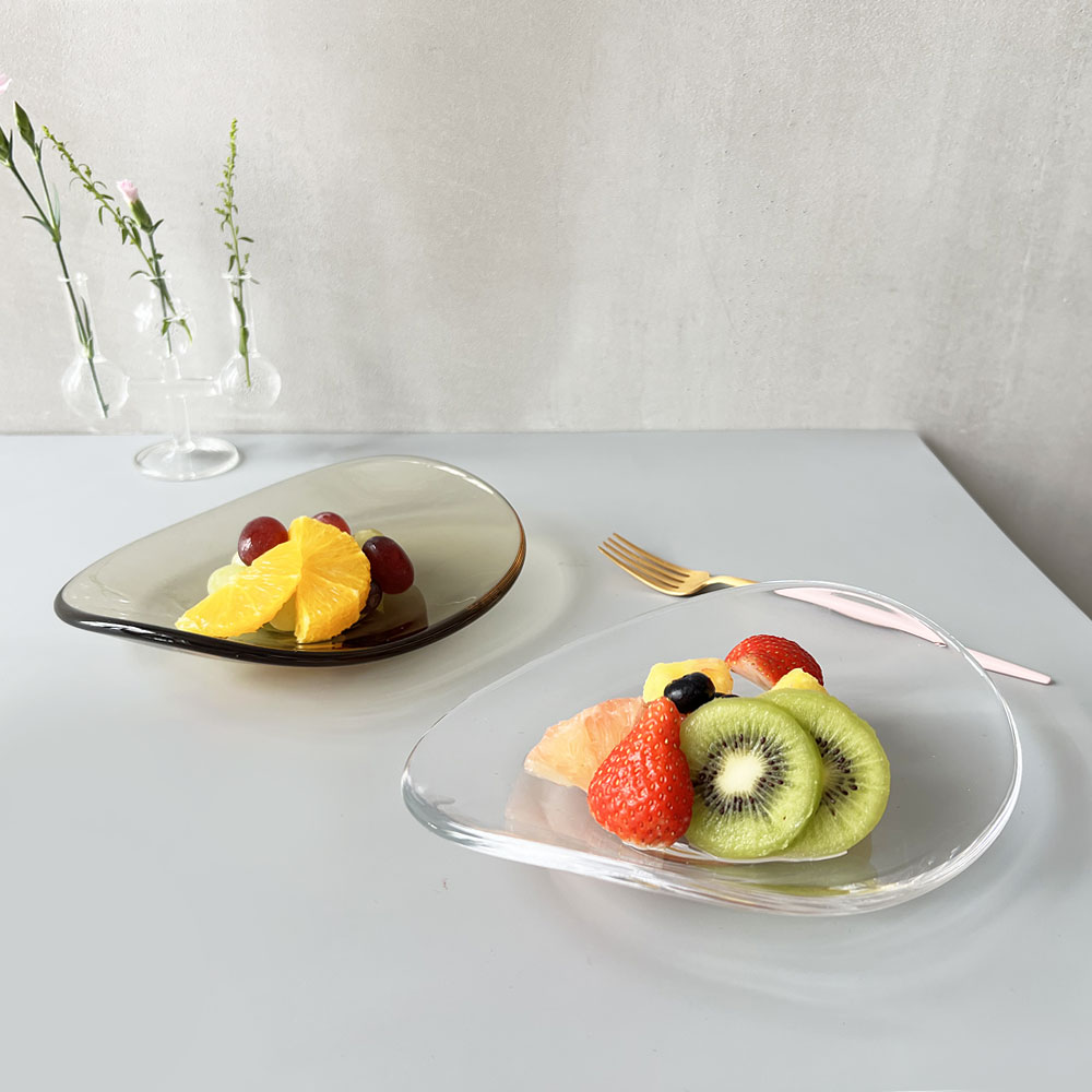 楽天市場】デザート皿 ガラス おしゃれ クリア ボウル かき氷皿 サラダ